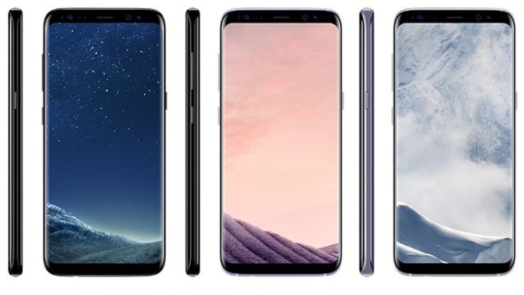 The Samsung Galaxy S8 will come in three colors