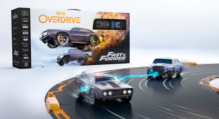 Anki brings ‘Fast & Furious’ branding to its Overdrive line of smart toy cars