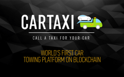 PR: CarTaxi – The “Uber” of Car Towing – an Ethereum Based Platform, Becoming the 1-St Worldwide Towing Aggregator