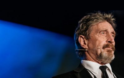 After Fleeing From the US Government John McAfee Warns His Enemies