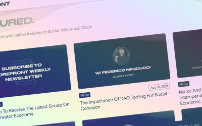 Crypto Media Company Forefront Raises $2.1M to Cover World of Social Tokens