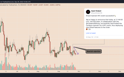 Cardano bulls run out of steam after Vasil hard fork — 40% ADA price crash in play