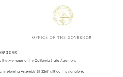 California Gov. Newsom vetoes crypto licensing and regulatory framework