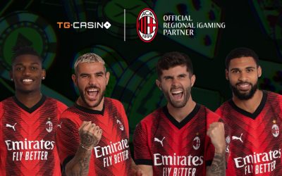 New Crypto Casino TG.Casino Becomes Regional iGaming Partner of AC Milan