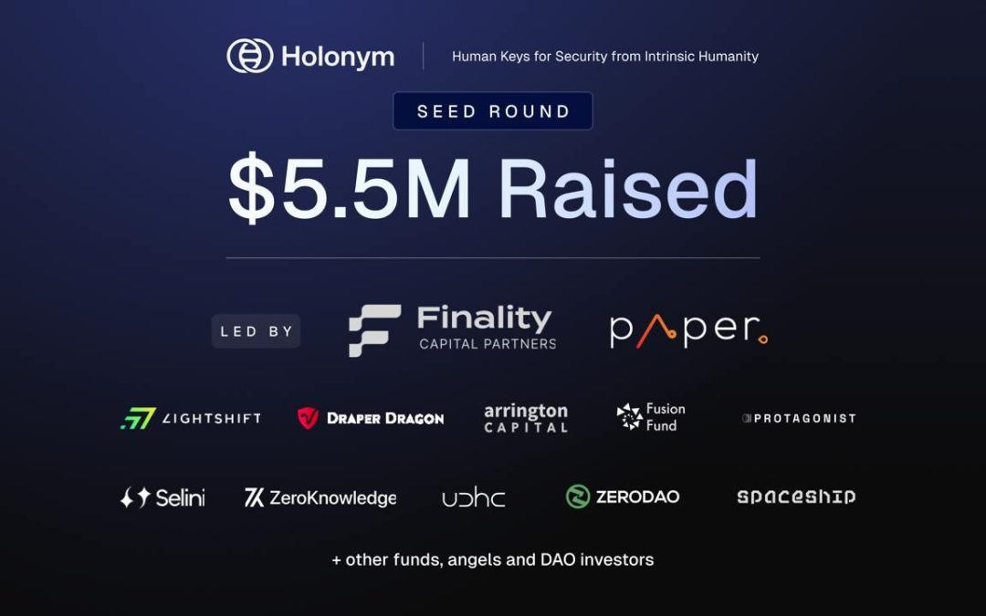 Holonym Foundation Emerges with $5.5M Seed Funding to Provide Global Digital Personhoodd