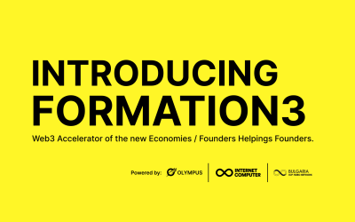 ICP HUB Bulgaria Unveils Formation3:  A Web3 Accelerator of the New Economies