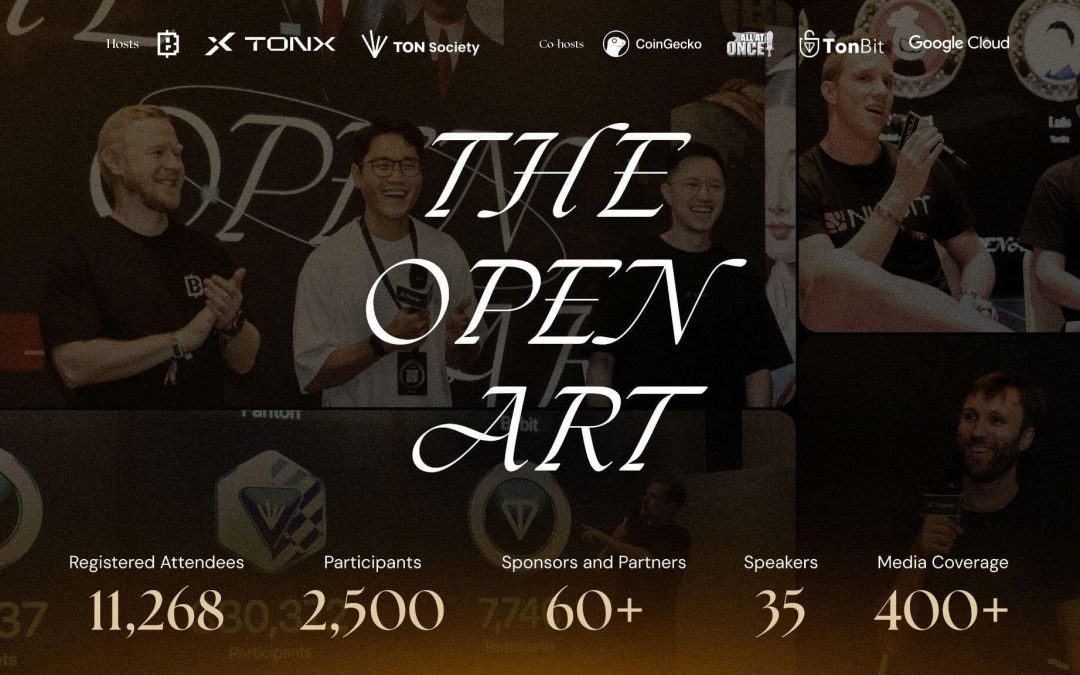 The Open Art by Blum, TONX, & TON Society becomes largest event of Token2049 Week