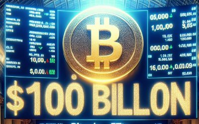 Bitcoin ETFs Hit Historic $100 Billion Milestone in Net Asset Value