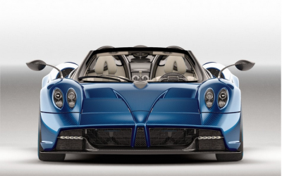 Driving meets art in the Pagani Huayra Roadster