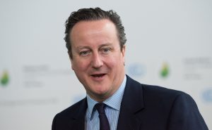 Former UK Prime Minister David Cameron Praises Blockchain Tech