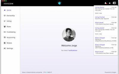DAO Manager Aragon Gets Alpha Release