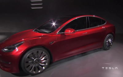 Tesla Introduces The Model 3 his most important car