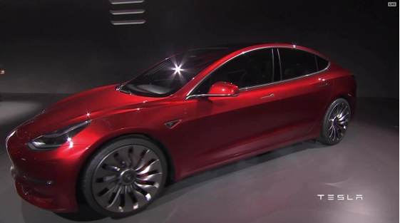 Tesla Introduces The Model 3 his most important car