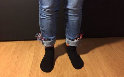 These magical (robotic) socks teach you to dance (robotically)
