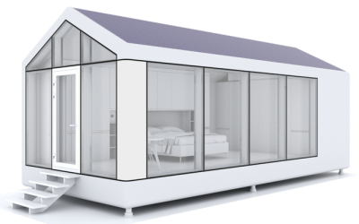 PassivDom is an Zombie-proof “autonomous 3D-printed mobile house”