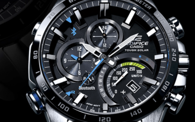 The Casio Edifice EQB501 takes a licking, connects to your cellphone