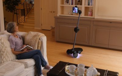 The Ohmni home robot wants to help families stay in touch with telepresence