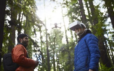 DJI’s new FPV goggles let you control your drone with head movements