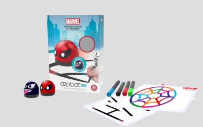Guardians of the Galaxy and Spider-Man Ozobots are on the way
