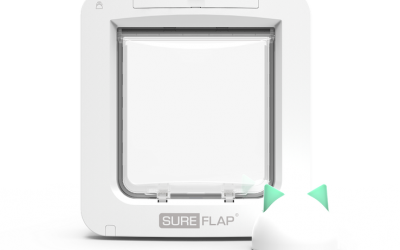 SureFlap has an app-controlled pet door in the pipeline