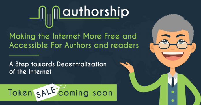 PR: ICO for Authorship Tokens Will Be Open for Investors from 15th August