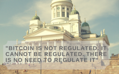 Central Bank of Finland: Bitcoin Can’t and Doesn’t Need to be Regulated