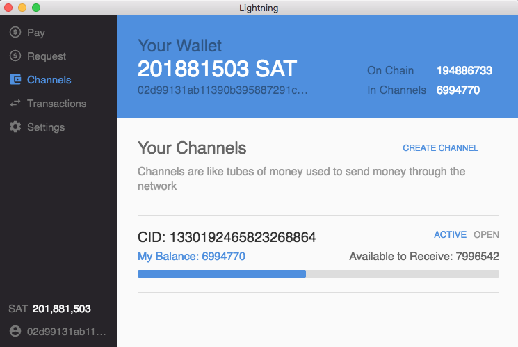 Lightning Network Desktop App Now Available for Testing