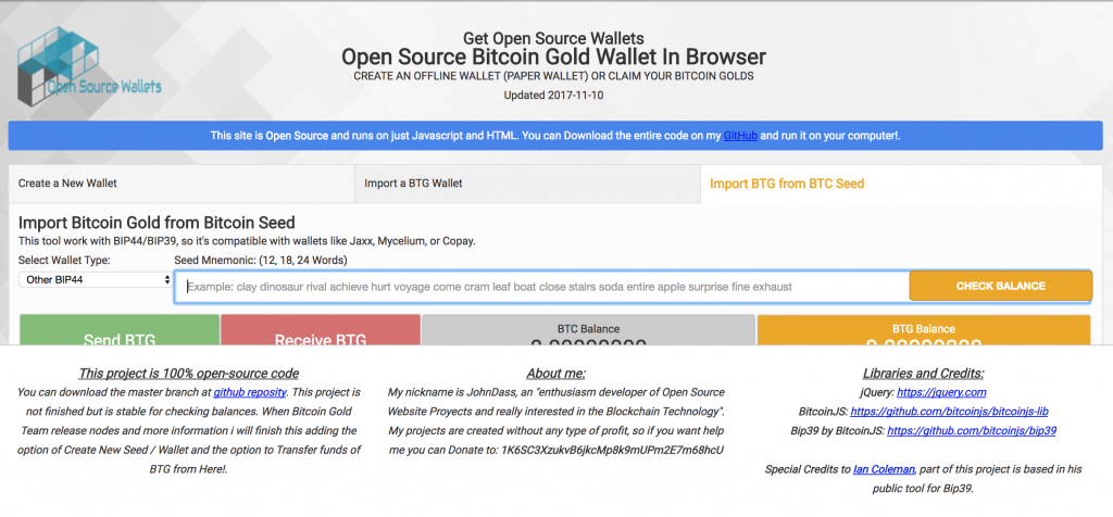 Bitcoin Gold Wallet That Stole Private Keys Scooped $3.3 Million