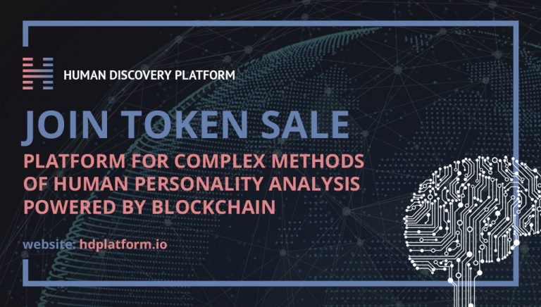 PR: Human Discovery Platform Token Sale Is Officially Opened