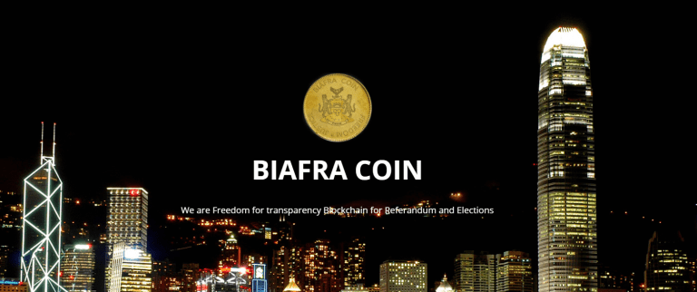 PR: Biafracoin ICO – Blockchain for Referendum and Election Voting