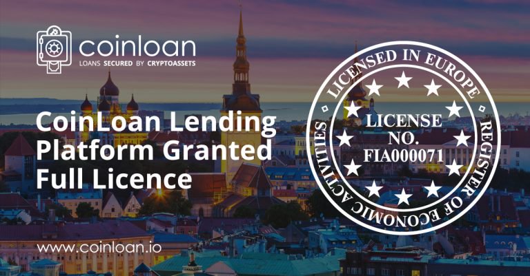 PR: CoinLoan Lending Platform Granted Full License