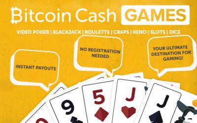 Bitcoin Cash Games Arrives — Play Your Favorites Faster With BCH