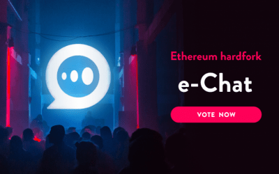 PR: Blockchain Based Messenger App E-Chat: Fork or Not to Fork?