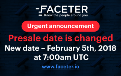 PR: Video Surveillance Faceter – Presale Date Is Changed