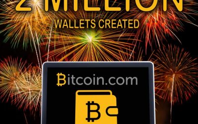 Bitcoin.com Wallet Celebrates 2 Million Wallets Created