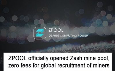 PR: ZPool Launches ZCash Mining Pool