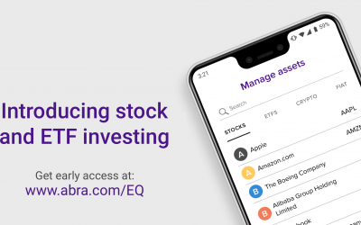 Crypto Digital Wallet Abra Launches Stock and ETF Investing for International Users