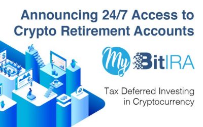 PR: My BitIRA Launches to Empower US Consumers With 24/7 Cryptocurrency Retirement Account Access