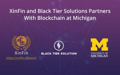XinFin, Black Tier Solutions and Blockchain at Michigan Announce Joint Partnership