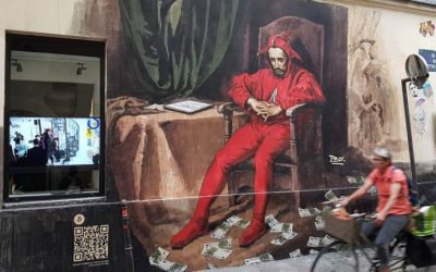 ‘Fiat and Money Printing’ Street Mural Earns $500 in Bitcoin Donations in Five Days