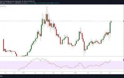 Binance (BNB) hits 2020 high and replaces Polkadot among top 5 cryptocurrencies