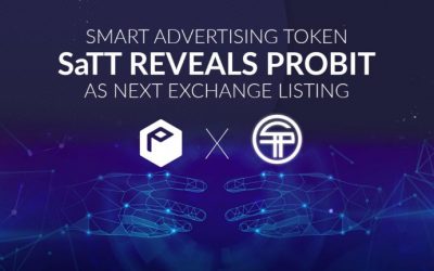 Smart Advertising Token SaTT Reveals ProBit as Next Exchange Listing