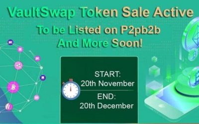 VaultSwap Announces Its Token Sales and Exchange Listings