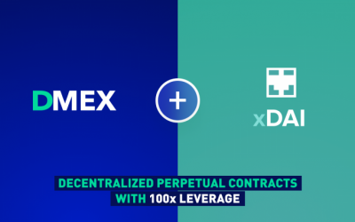 DMEX Integrates xDAI for Cheap Decentralized Perpetual Contracts With up to 100x Leverage and No KYC