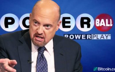 Mad Money’s Jim Cramer Advises $731M Powerball Jackpot Winner to Put 5% in Bitcoin