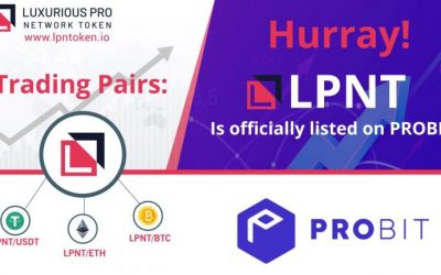 Luxurious Pro Network Token Officially Listed on PROBIT