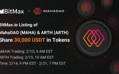 MahaDAO to List MAHA and ARTH With BitMax.io