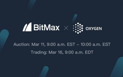 Oxygen Protocol to List OXY Tokens on BitMax