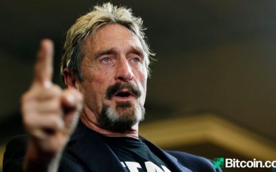 John McAfee Indicted by DOJ Over Alleged Cryptocurrency Fraud Charges