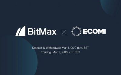 ECOMI to List OMI Tokens With BitMax